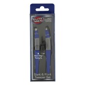 Wholesale - 2pk PURPLE MEN'S TWEEZERS C/P 144, UPC: 769898052224